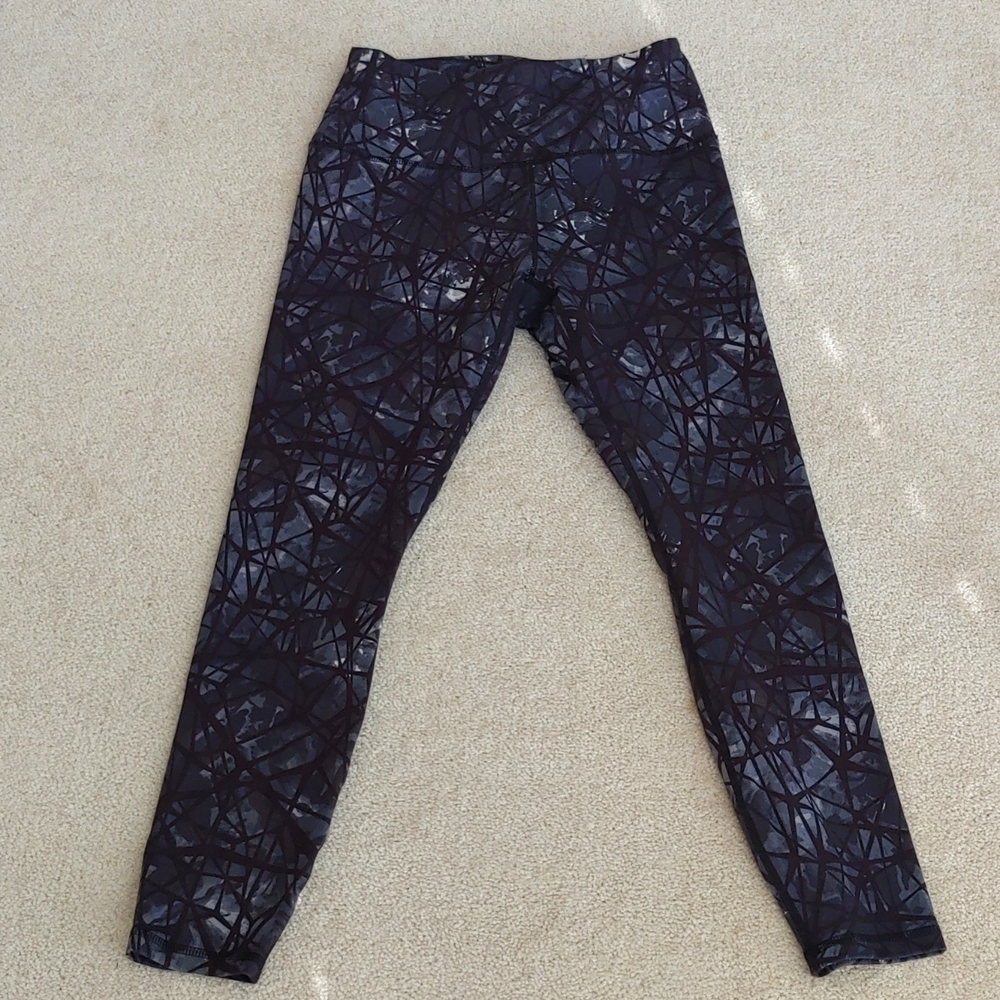 Spyder activewear leggings, print, size S, good condition